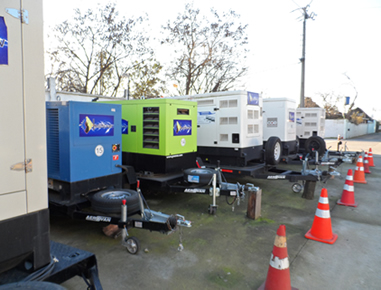 Generador trifásico, con capacidad de 22 a KVA